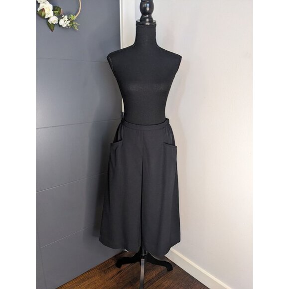 Vintage 1980's Halston III Skirt Suit in Black - 10/12 - Picture 3 of 15